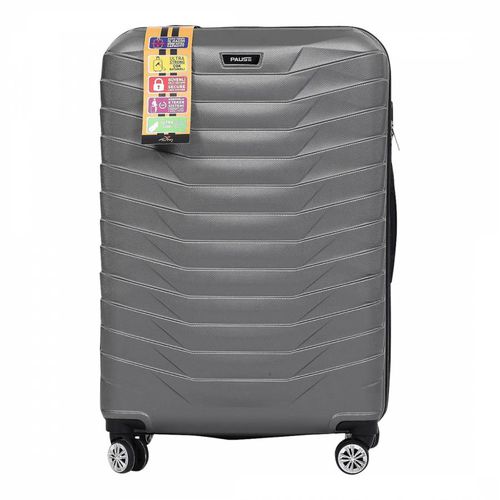 Grey Large Valiz Suitcase - Polina - Modalova