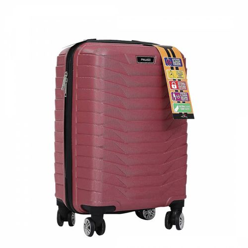 Rose Gold Cabin Valiz Suitcase - Polina - Modalova