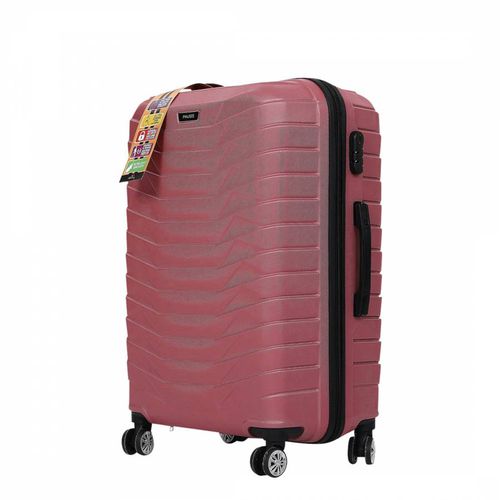 Rose Gold Large Valiz Suitcase - Polina - Modalova