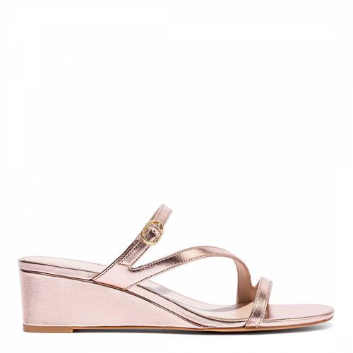 Rose Align II Buckle Wedge Mules - Stuart Weitzman - Modalova