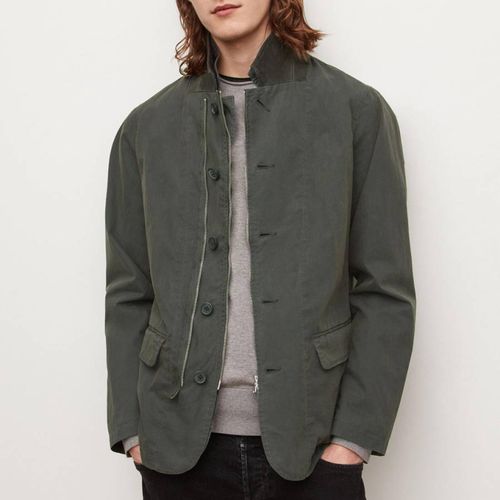 Charcoal Leahurst Cotton Blend Jacket - AllSaints - Modalova