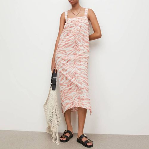 Arielle Animal Print Cotton Midi Dress - AllSaints - Modalova