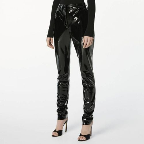 Black High Waist Slim Trousers - Victoria Beckham - Modalova