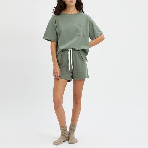 Sage Cotton Pyjama Short Set - NÂ°Â· Eleven - Modalova