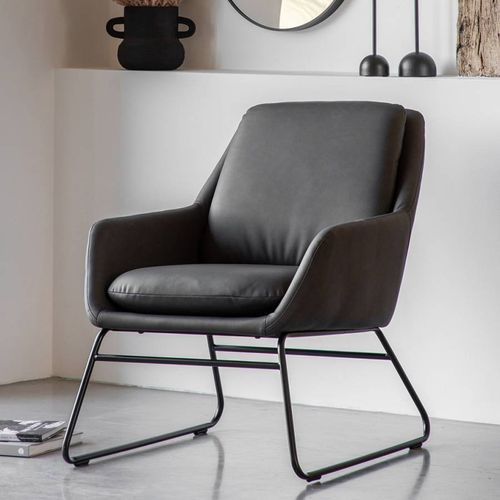 Manton Chair Charcoal - Gallery Living - Modalova