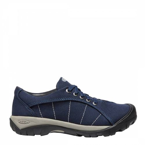 Women's Navy Presidio Canvas Trainers - Keen - Modalova