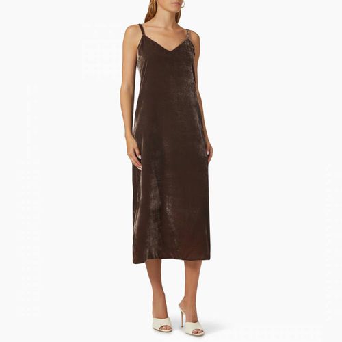 Dark Brown Gaia Midi Dress - Marella - Modalova