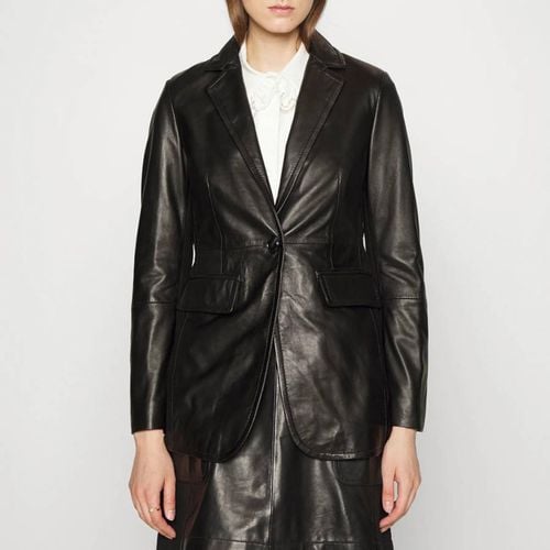 Black Rivera Leather Blazer - Max&Co. - Modalova