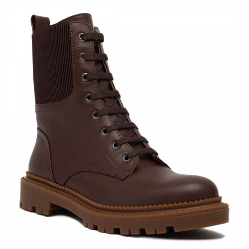 Dark Brown Mescal Ankle Boots - Marella - Modalova