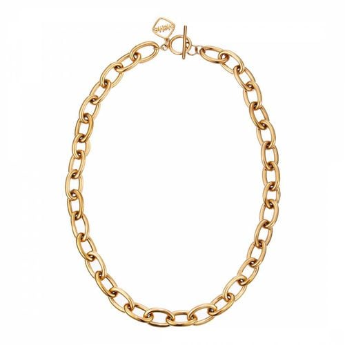 K Gold Delilah Necklace - MeMe London - Modalova