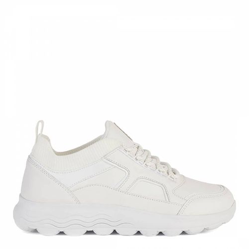 White Spherica Nappa Trainers - Geox - Modalova