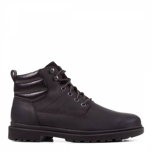 Black Andalo Leather Ankle Boots - Geox - Modalova