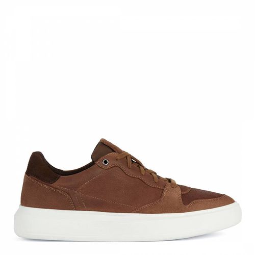 Brown Cotto Deiven Suede Trainers - Geox - Modalova