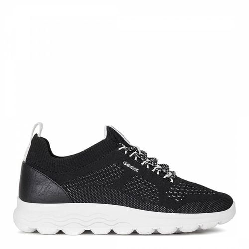 Black Spherica Textile Trainers - Geox - Modalova