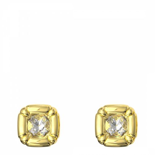 Gold-Plated Crystal Dulcis Earrings - SWAROVSKI - Modalova