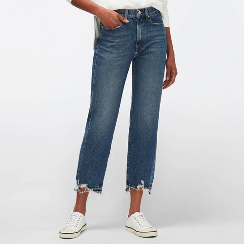 Mid Logan Cropped Stretch Jeans - 7 For All Mankind - Modalova