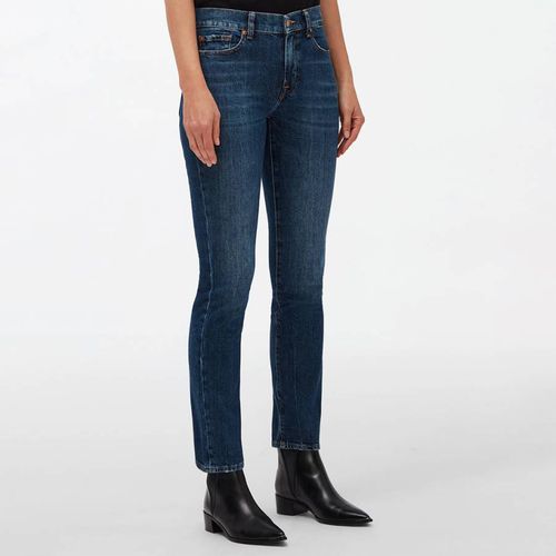 Indigo Roxanne Slim Stretch Jeans - 7 For All Mankind - Modalova