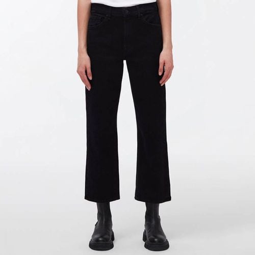 Black Modern Straight Stretch Jeans - 7 For All Mankind - Modalova