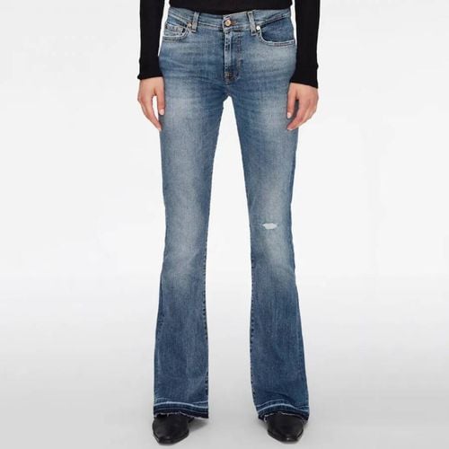 Faded Blue Bootcut Stretch Jeans - 7 For All Mankind - Modalova