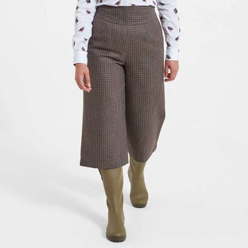 Khaki Tweed Skye Wool Culottes - SchÃ¶ffel - Modalova