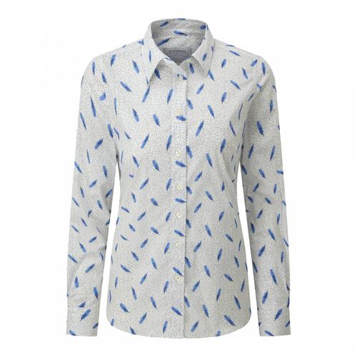 Spring Cobalt Cotton Norfolk Shirt - SchÃ¶ffel - Modalova