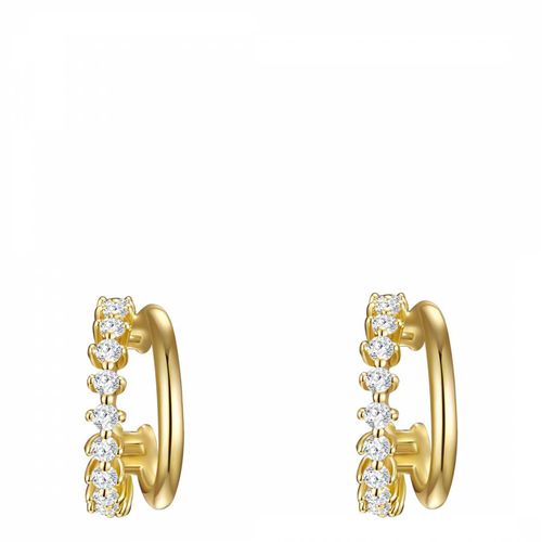 Yellow Gold Cuff Earring - Nahla Jewels - Modalova