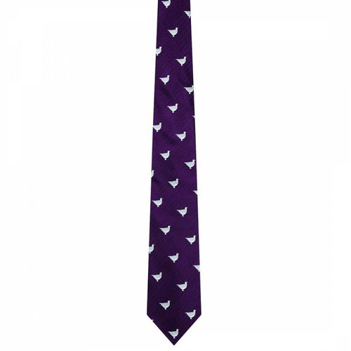 Purple Waltham Silk Tie - SchÃ¶ffel - Modalova