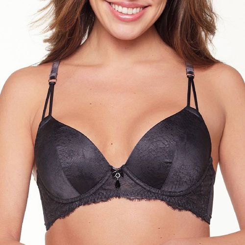 Black Triangle Moulded Bra - LingaDore - Modalova