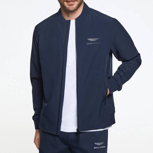 Navy AMR Full Zip Jacket - Hackett London - Modalova