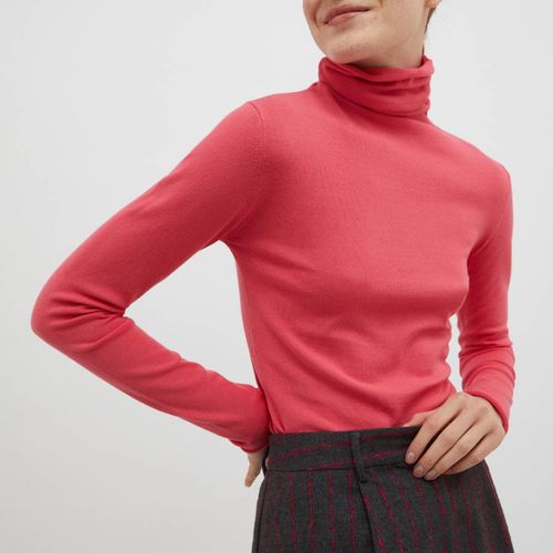 Pink Scooter Roll Neck Jumper - Max&Co. - Modalova