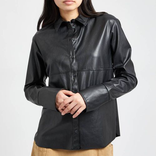 Black Iicomfor Leather Shirt - Max&Co. - Modalova