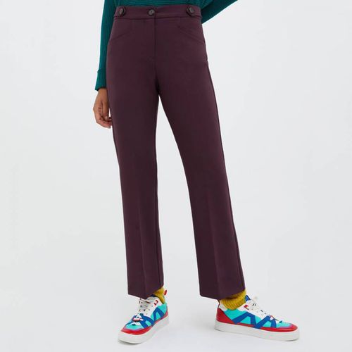 Burgundy Ortensia Trouser - Max&Co. - Modalova