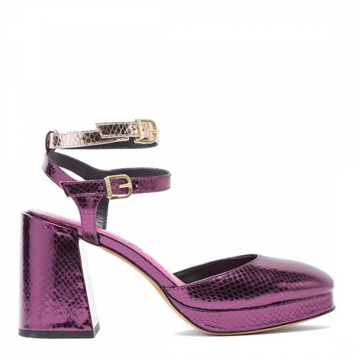 Purple Diane Chunky Heel Shoes - Max&Co. - Modalova