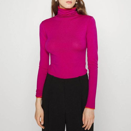 Fuchsia Sondrio Roll Neck Top - Max&Co. - Modalova