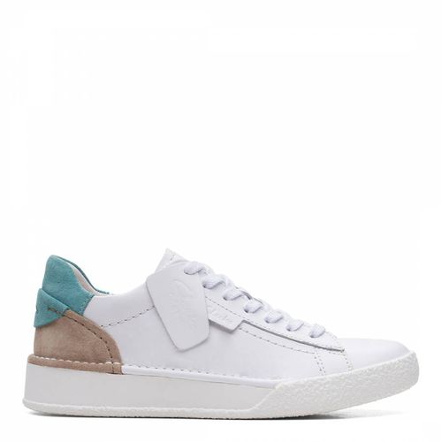And Turquoise Craft Cup Laced Trainers - Clarks - Modalova