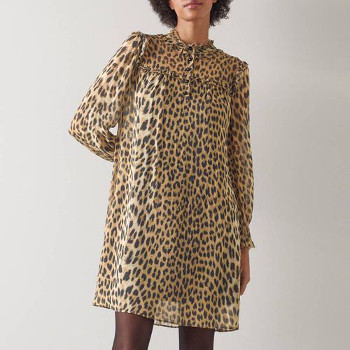 Multi Edie Leopard Dress - L K Bennett - Modalova