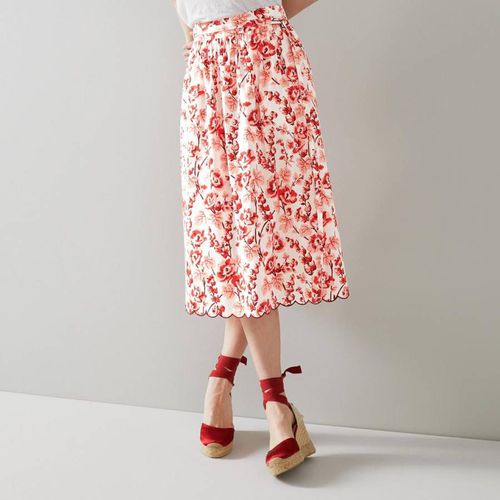 Multi Hodgkin Floral Skirt - L K Bennett - Modalova