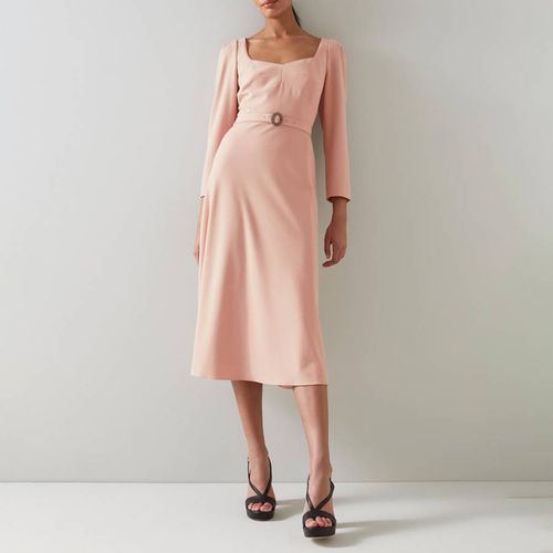 Pink Katerina Midi Dress - L K Bennett - Modalova