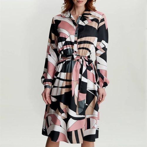 Multi Sivan Shirt Dress - Gina Bacconi - Modalova