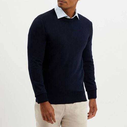 Crew Neck Cashmere Blend Jumper - Gianni Feraud - Modalova