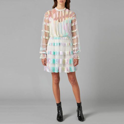 Multi Dusty Sheer Mini Dress - Temperley London - Modalova