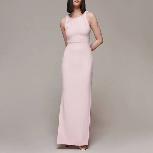 Pale Pink Tie Back Maxi Dress - WHISTLES - Modalova