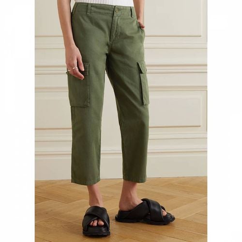 Khaki Relaxed Utility Trousers - Frame - Modalova