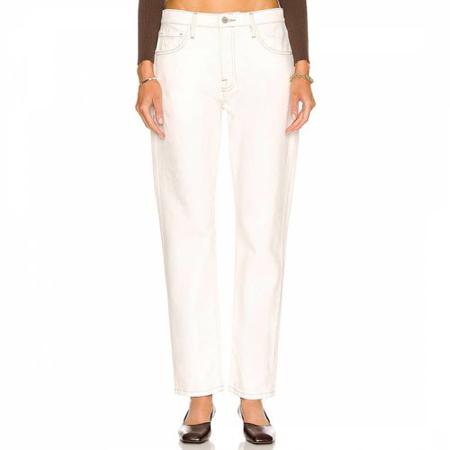 White Le Slouch Straight Jeans - Frame - Modalova