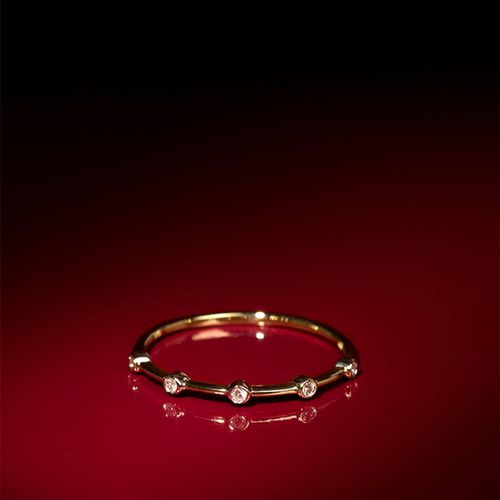 Yellow "Together" Diamond Ring - Artisan Joaillier - Modalova