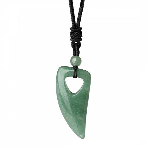 Green Aventurine Spear Necklace - Stephen Oliver - Modalova