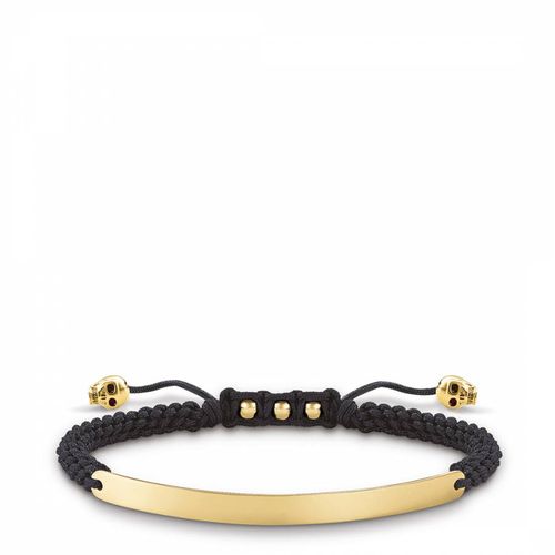 Black Gold Bar Bracelet - Thomas Sabo - Modalova