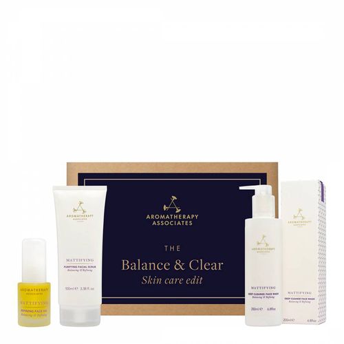 The Balance & Clear Skin Care Edit - Aromatherapy Associates - Modalova