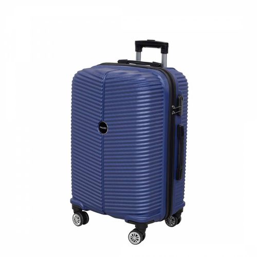 Dark Blue Large Polina Suitcase - Polina - Modalova