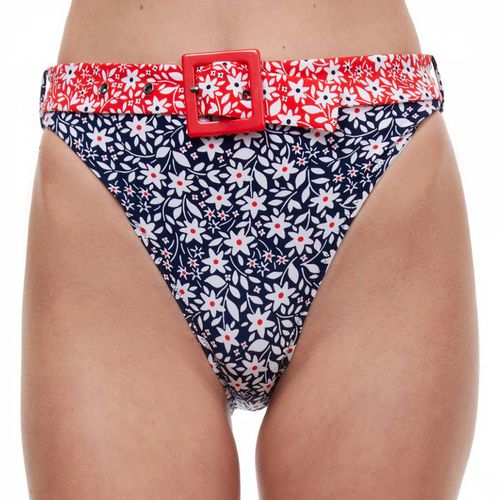 Navy Red Bikini Botoms - Gottex - Modalova